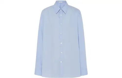 THE ROW Shirts Women's Blue Square Collar Moderate Other