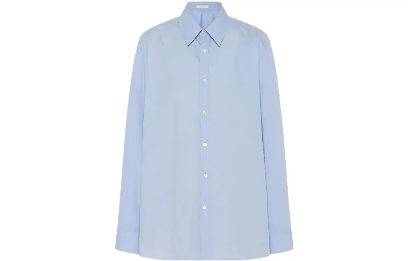 THE ROW Shirts Women's Blue Square Collar Moderate Other