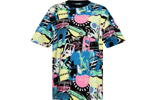 Balenciaga T Shirt Women's Multicolor