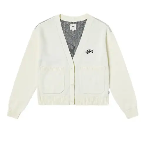 Vans CARDIGAN Sweater Women's Ecru