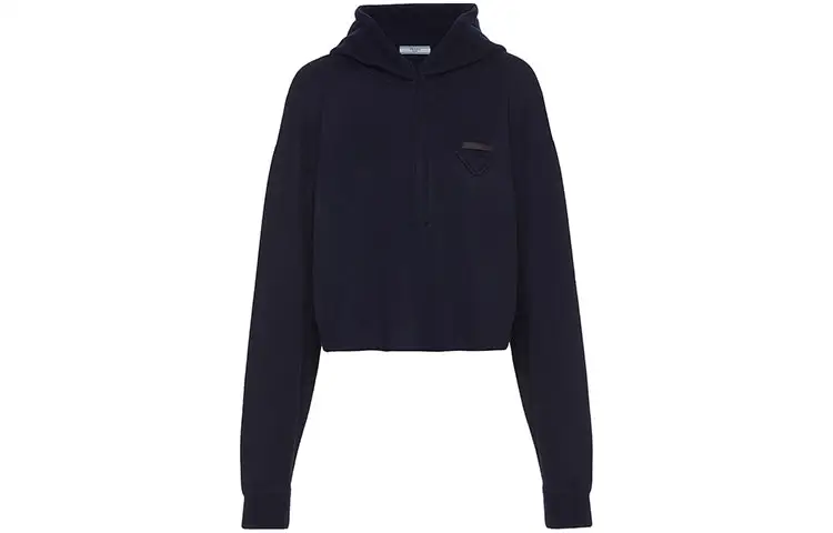 PRADA FW21 Sweatshirt Women's Dark Blue