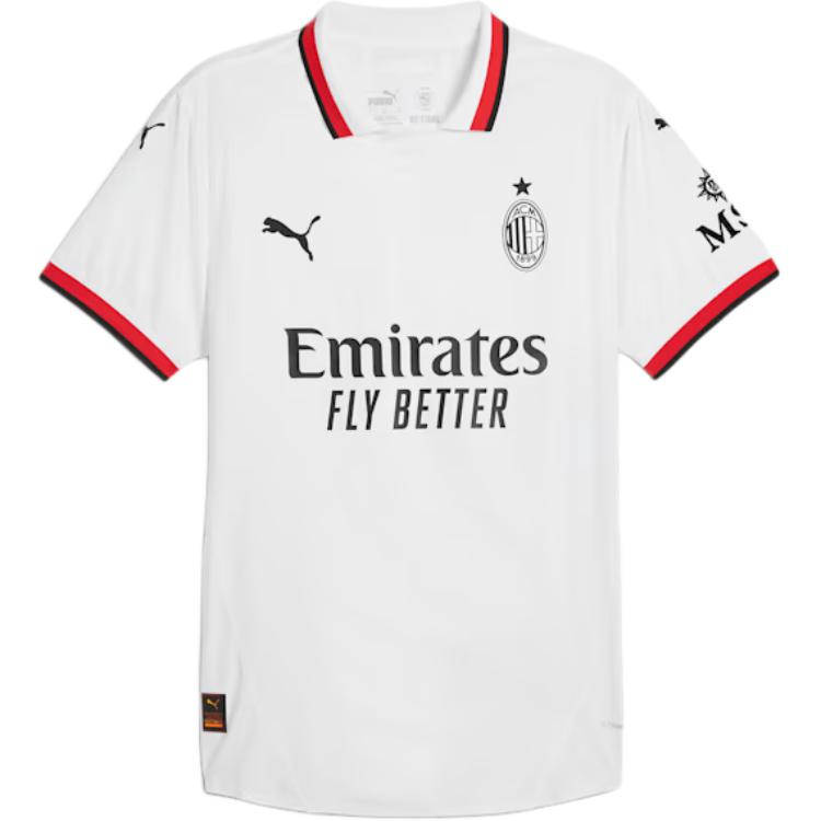 PUMA Camiseta De Fútbol Auténtica De Visitante Para Hombre Ac Milan Visitante 24/25