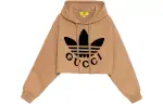 GUCCI X Adidas Cropped Sweatshirt Beige