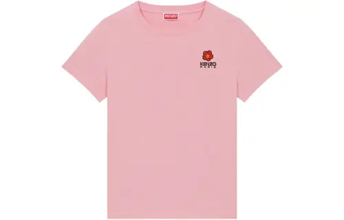 KENZO Boke Flower Logo Embroidered Crewneck T-Shirt