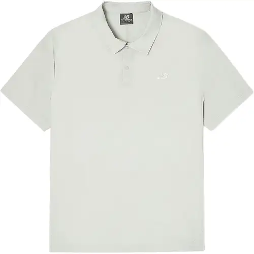 New Balance Polo Shirt Men's Light Beige