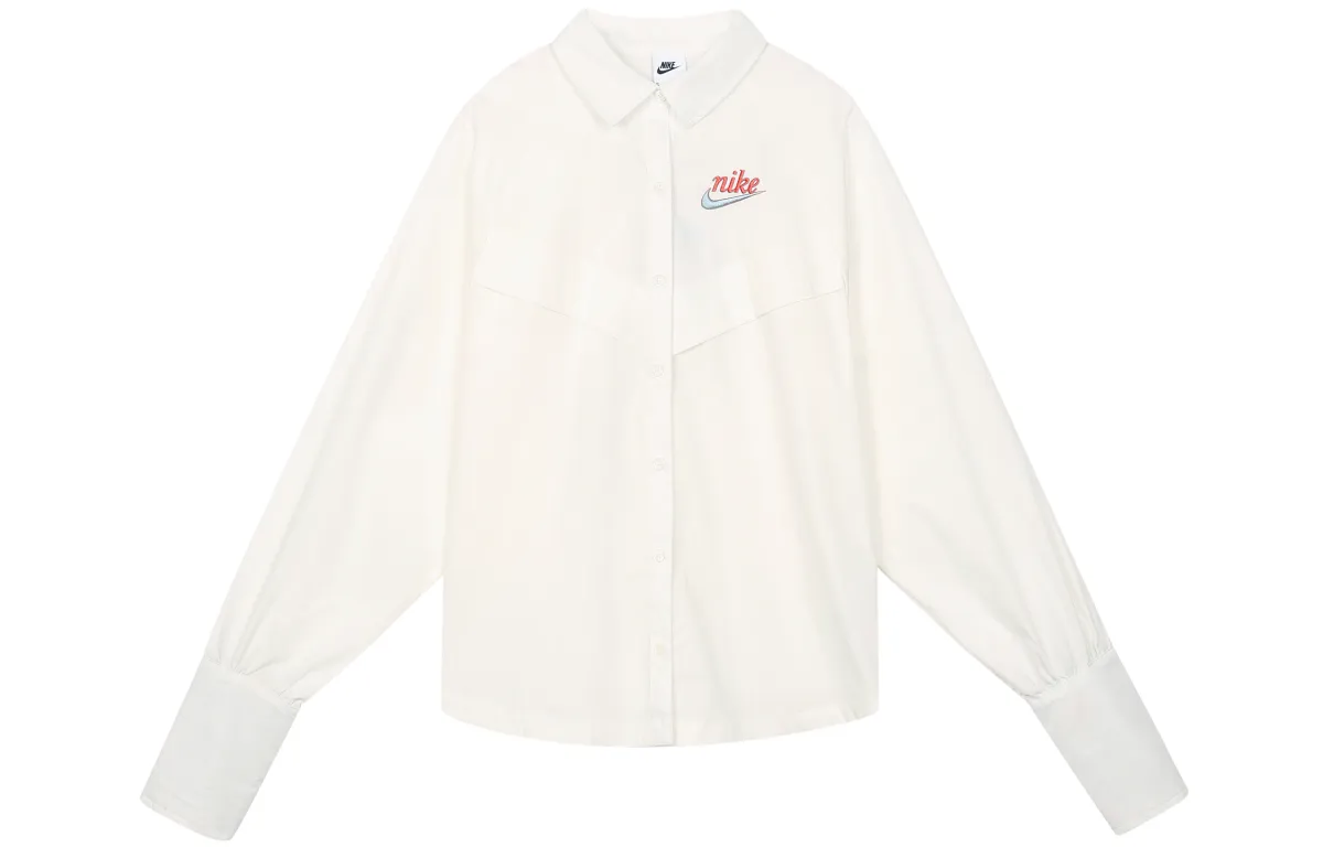 Nike Shirts Women's White Lapel Moderate Other