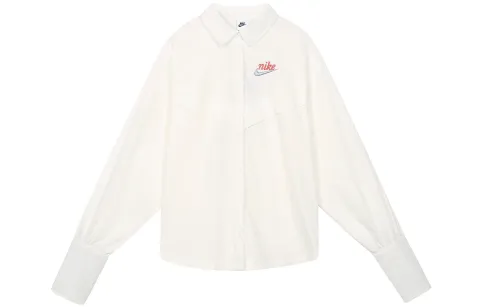 Nike Shirts Women's White Lapel Moderate Other