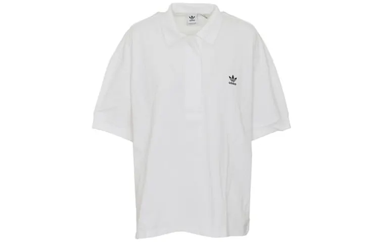 Adidas Originals Polo Shirts Women's Polo Collar Moderate Straight Fit