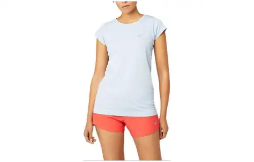Asics Regular T Shirt Women's Light Blue