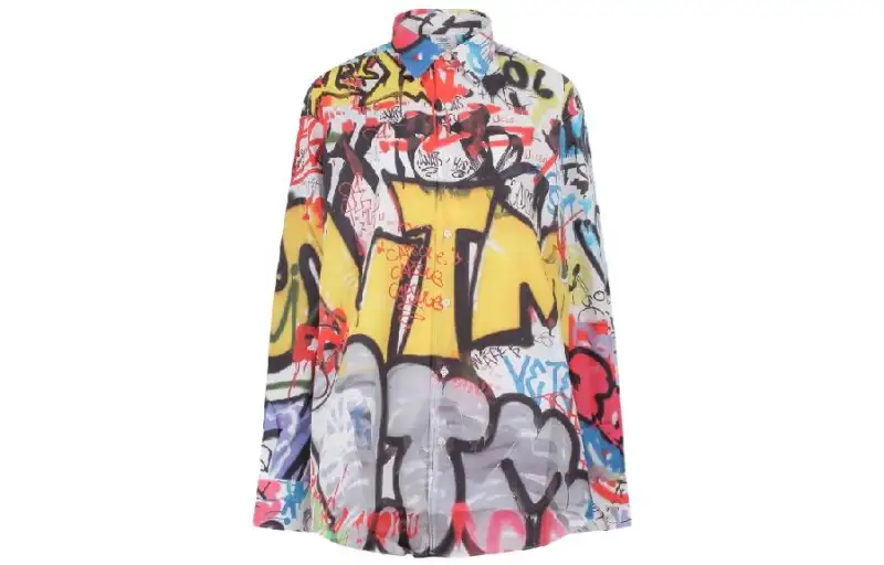 Vetements Graffiti Shirt 'White'