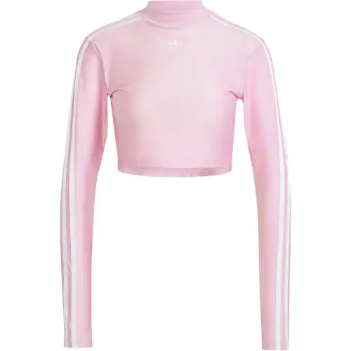 Adidas Originals Adicolor 3-Stripes Cropped Long Sleeve Tee