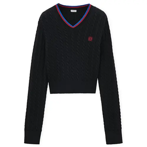 LOEWE SS25 Sweater Women's Black