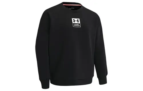 Under Armour Summit Sweatshirts Women's Black Crew Neck Moderate Regular