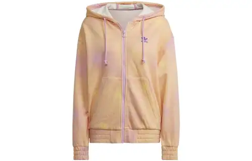 Adidas Originals Sweatshirts Women's Yellow Hooded Moderate Other