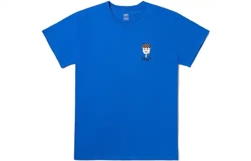 Vans Drop Shoulder Sleeve T Shirt Women's Blue