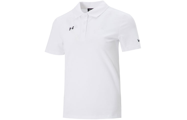 Женская футболка-поло Under Armour (белая)