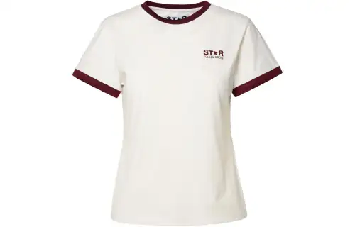 Golden Goose Logo print Cotton T shirt