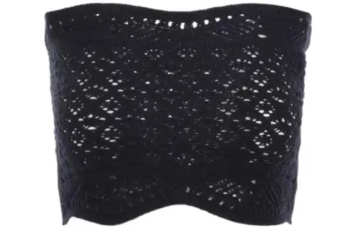 SAINT LAURENT Strapless Top Women's