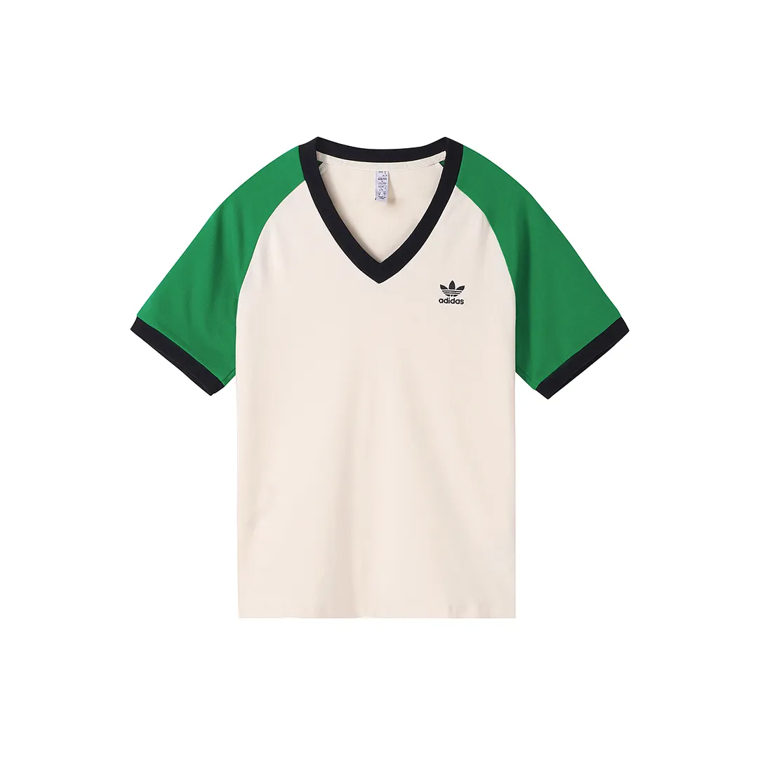 adidas originals Adicolor 70s V-Neck Cali Tee
