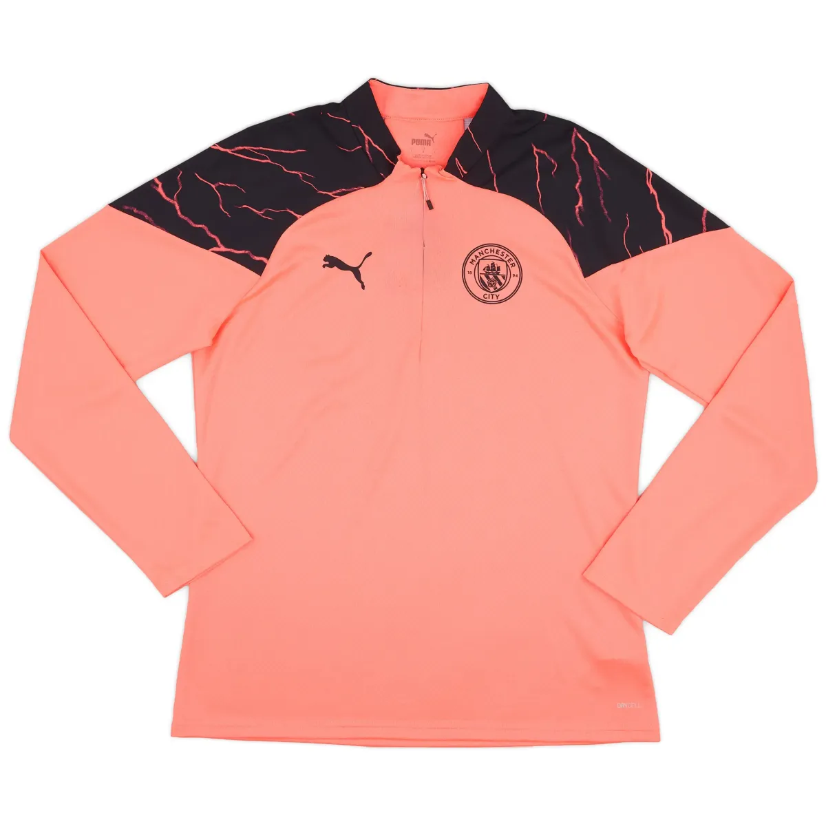 PUMA Manchester City Soccer Jersey Player Edition Men's Coral