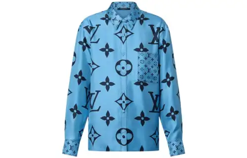 LOUIS VUITTON FW22 Shirt Women's Blue