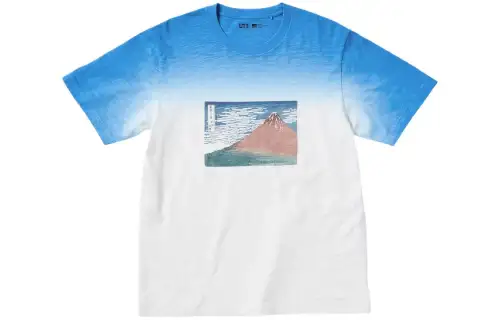 UNIQLO T Shirt Women's Aqua Blue