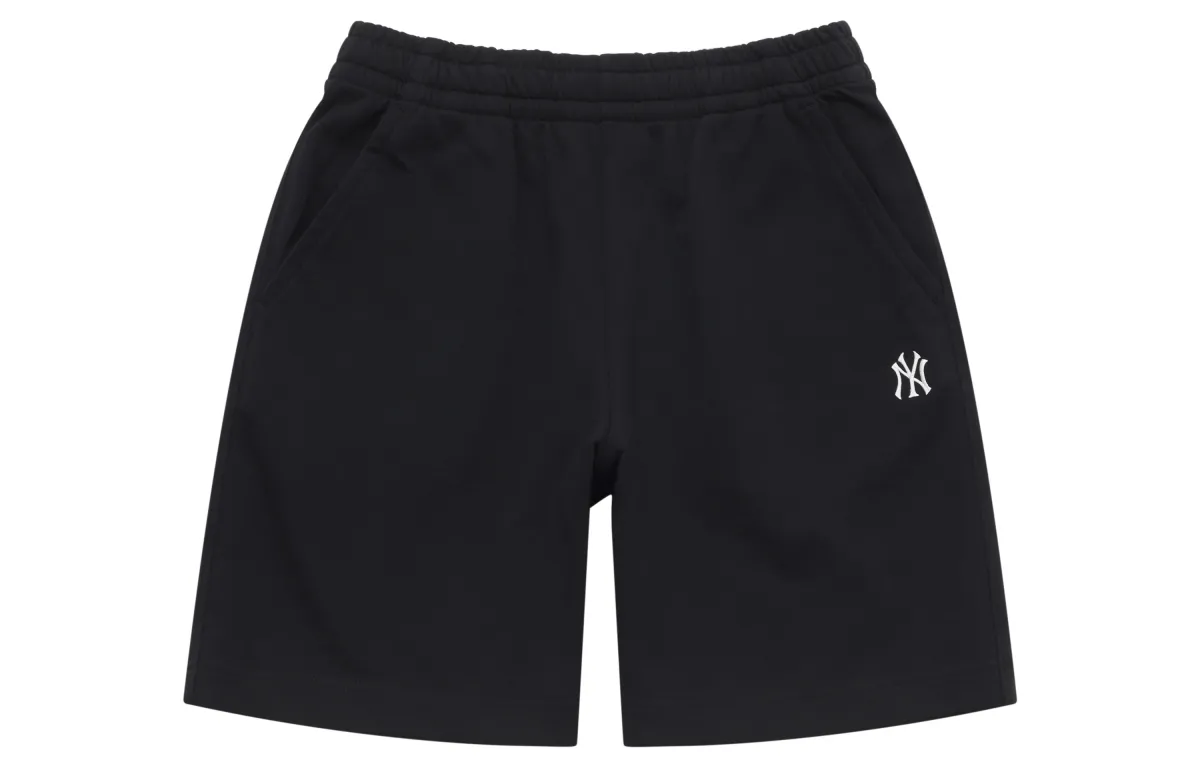 MLB New York Yankees Basic Collection SS25 Casual Shorts Unisex Black