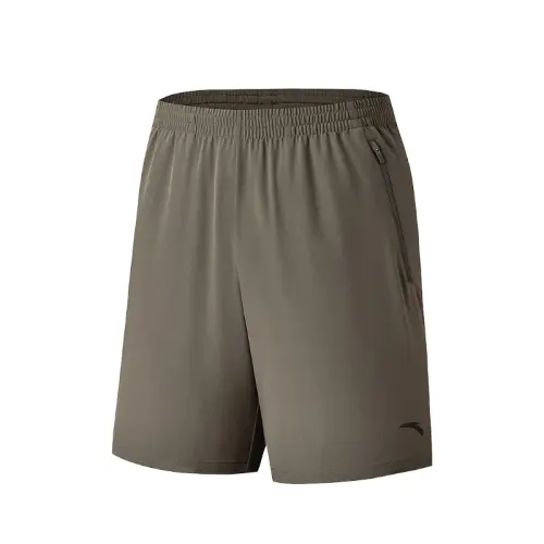 Anta Variety Training Collection Casual Shorts Men's Dark Umber Gray