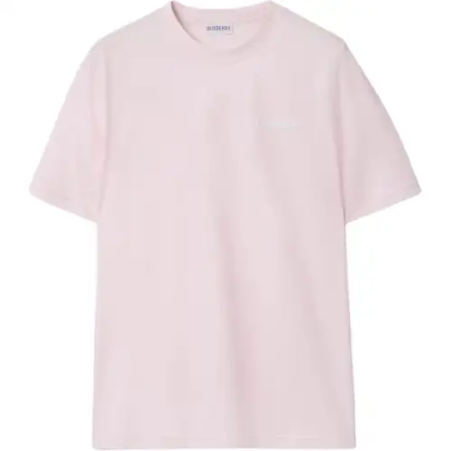 Burberry Regular T Shirt Women's Pink