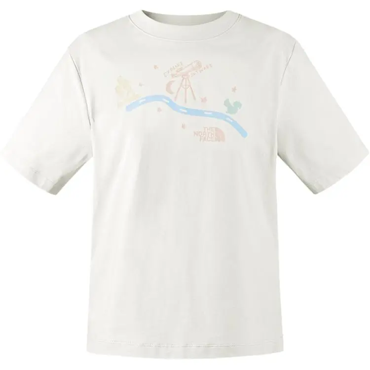 THE NORTH FACE T Shirt Women's Dune White
