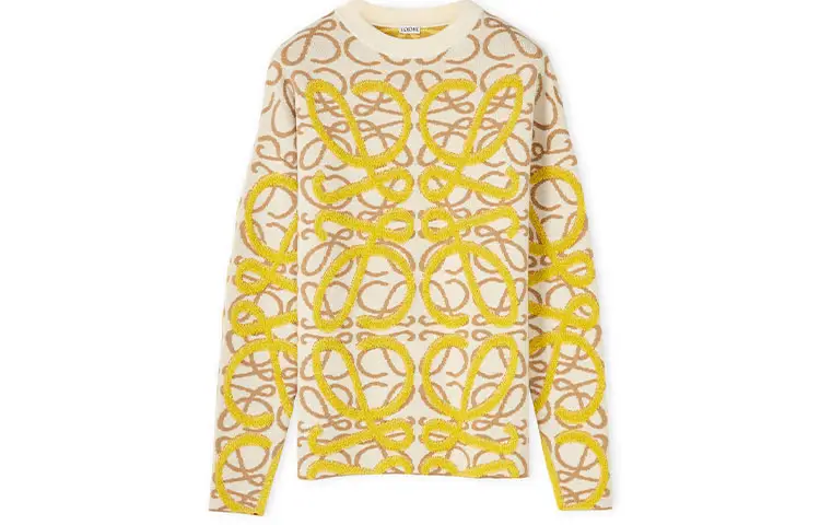 LOEWE SS22 Sweater Women's Yellow