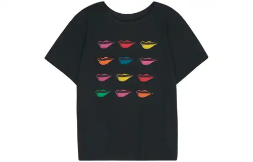 Skechers T Shirts Women's Crew Neck Moderate Straight Fit