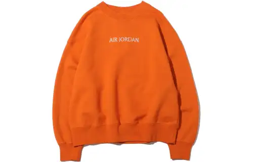 Jordan Sweatshirts Women's Orange Crew Neck Moderate Other