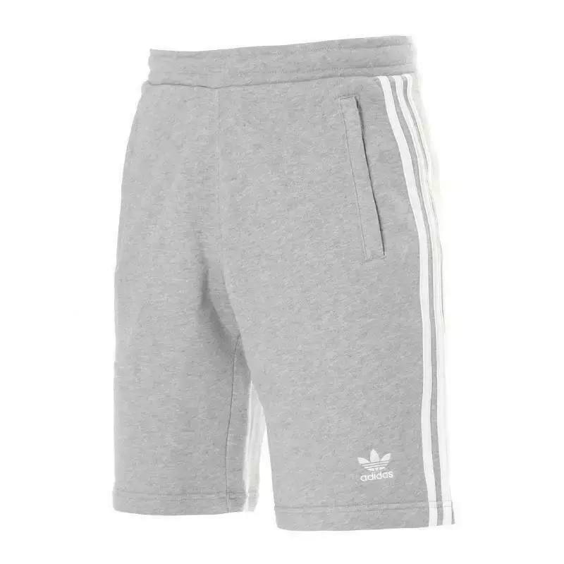 Adidas Originals 3 Stripes Casual Shorts Men's Gray