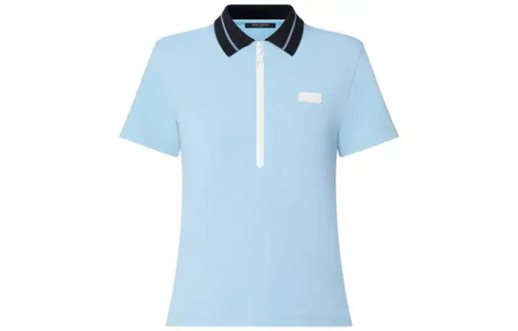 LOUIS VUITTON Polo Shirt Women's Blue