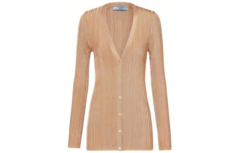 【Previous Season】V-neck lamé cardigan