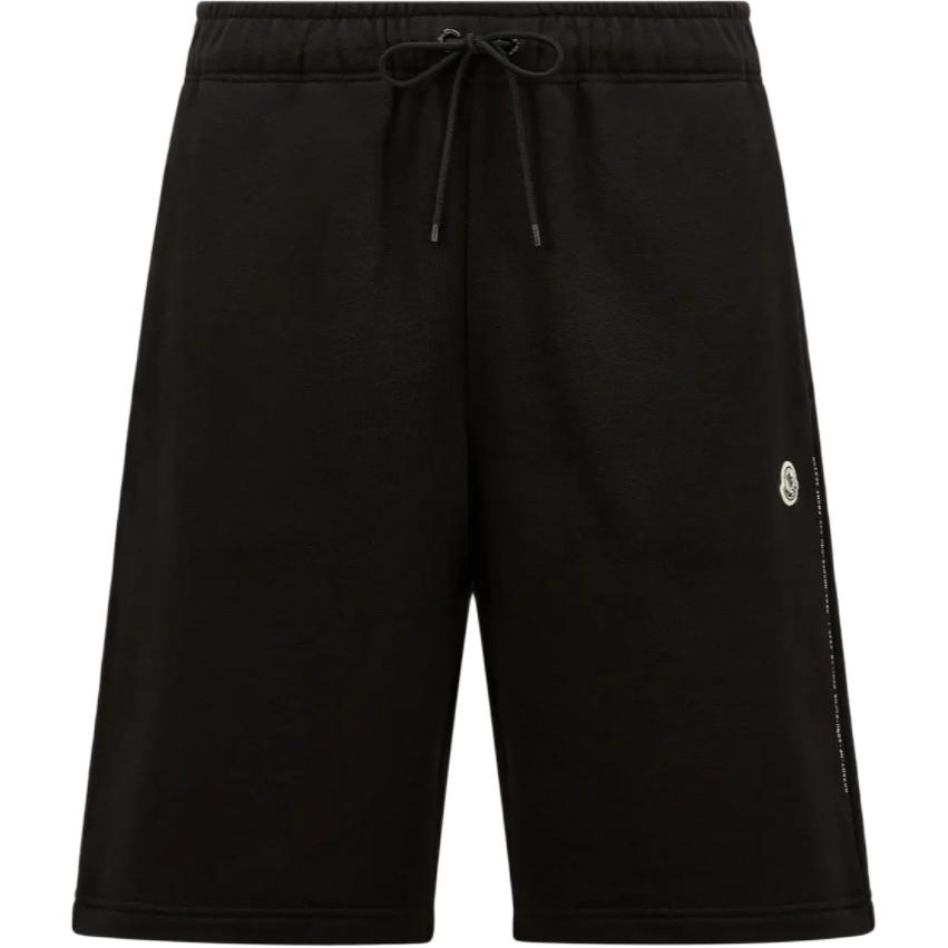 Мужские шорты MONCLER MONCLER GENIUS x FRGMT SS25 (черные)