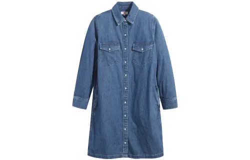 Levi's Shirt Women's Denim Blue