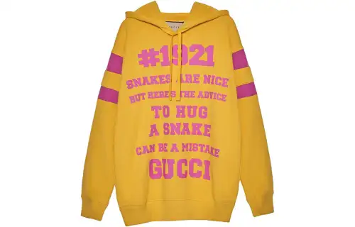 GUCCI 1921 Print Sweatshirt 'Honey Yellow'