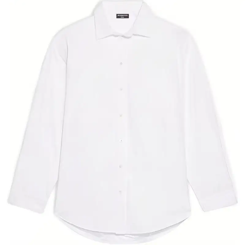 Balenciaga Shirts Women's White Lapel Moderate Shirt