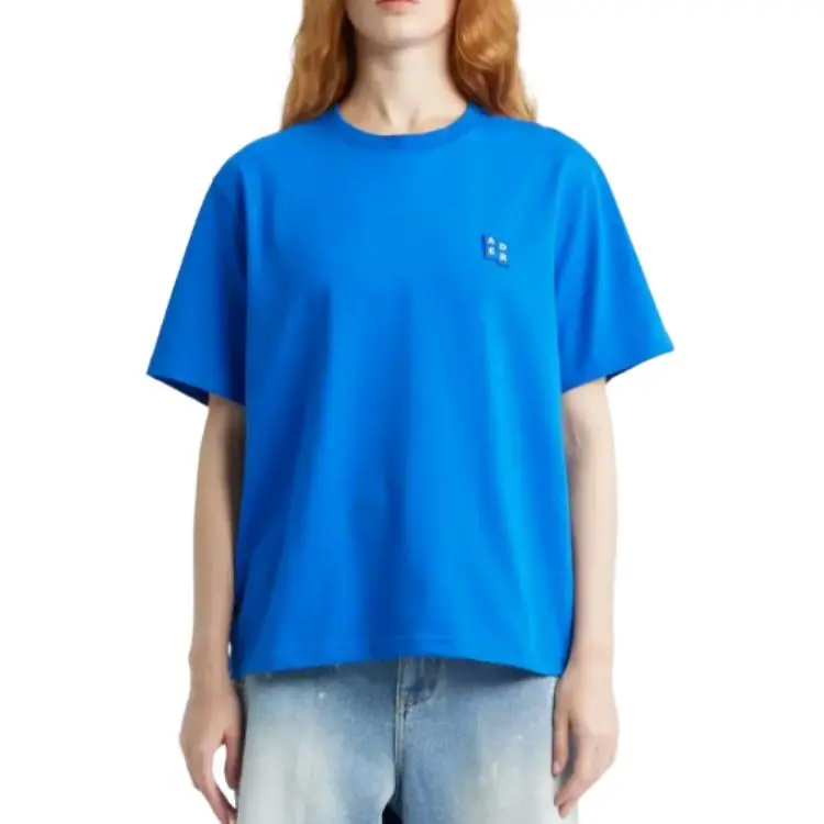 ADER ERROR Trs Tag T Shirt 'Blue'