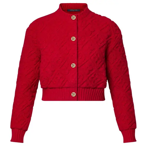 LOUIS VUITTON Sweater Women's Red