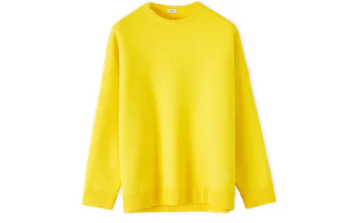 LOEWE FW21 Loose Fit Sweater Women's Yellow