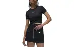 Jordan T Shirts Women's Black Crew Neck Moderate Other