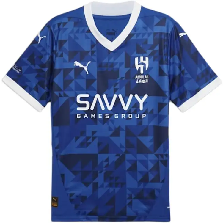PUMA DRYCELL Soccer Jerseys Men's Dark Blue White Moderate Straight Fit