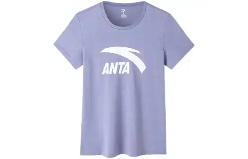 Anta Regular T Shirt Women's Purple