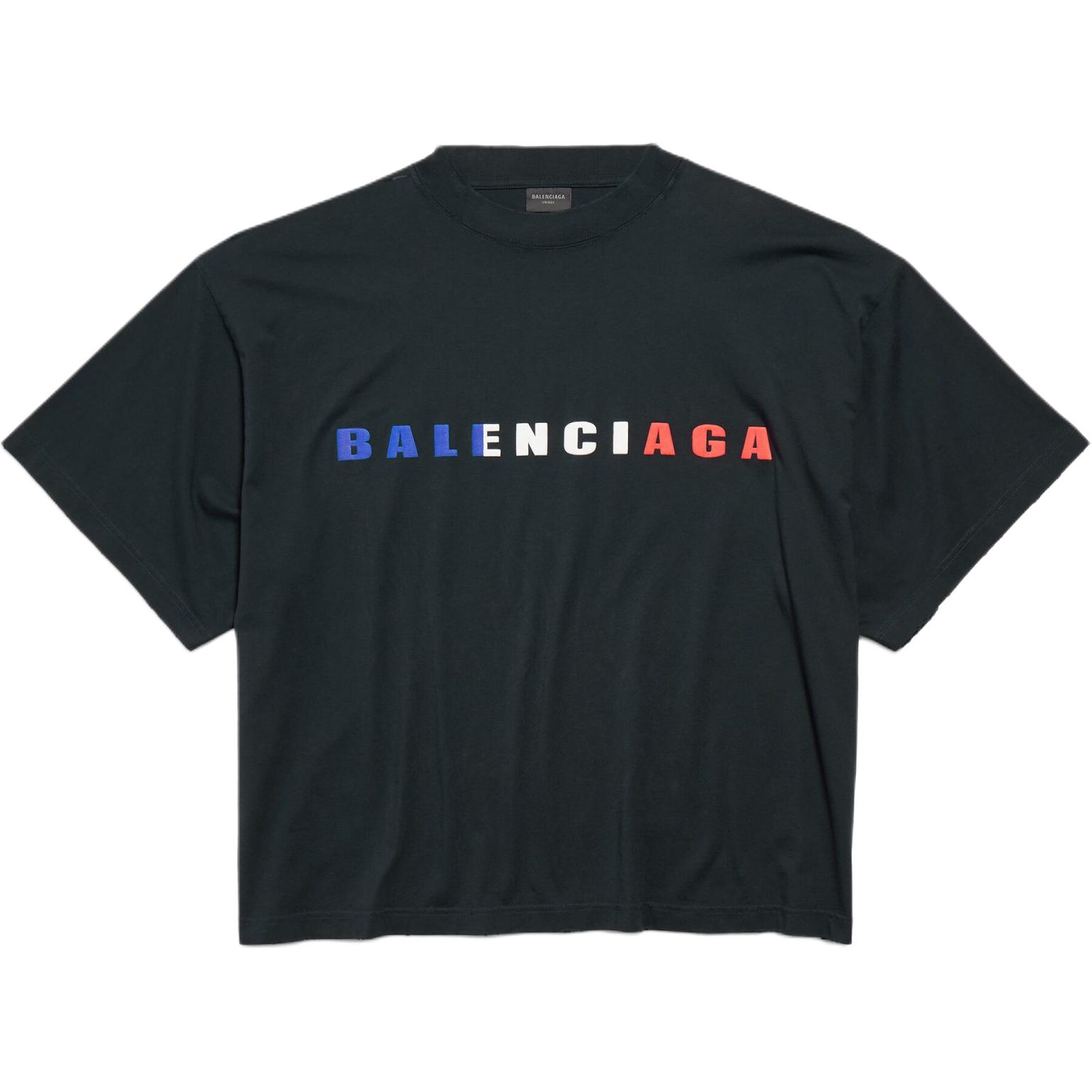 Женская футболка Balenciaga Balenciaga T (черная)