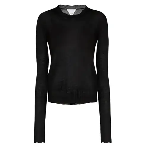 Bottega Veneta Fitted Sweater Women's Black