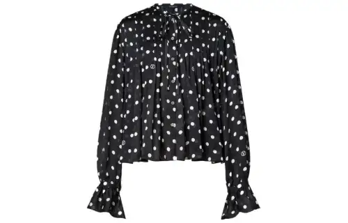 LOUIS VUITTON Pre Owned 2000s Polka Dot print Shirt