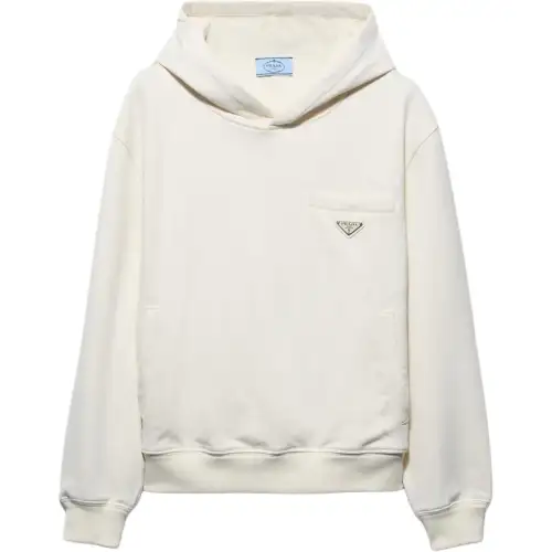 PRADA FW24 Sweatshirt Women's White